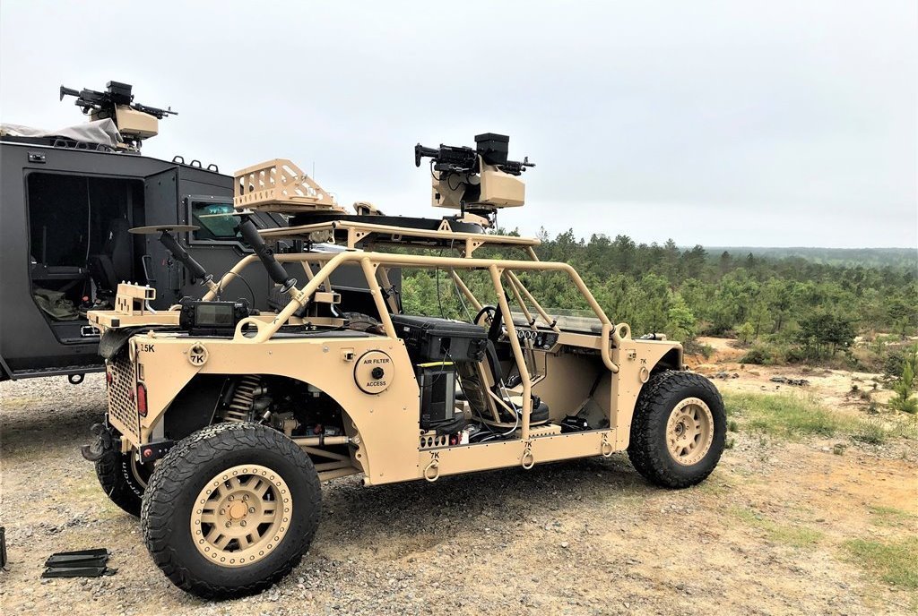 T360 with M240 on Bearcat and LTATV